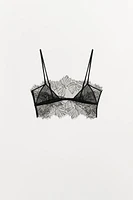 COMBINATION LACE BANDEAU BRALETTE