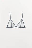 SPARKLY MESH BRALETTE