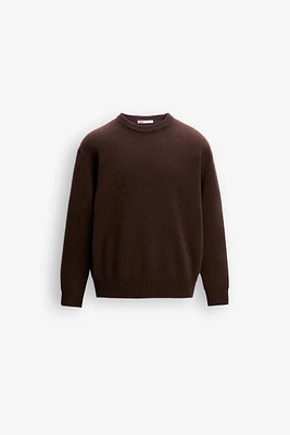 100% CASHMERE PLAIN SWEATER