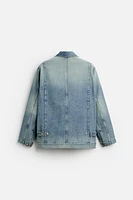 BOXY FIT DENIM JACKET