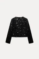 SEQUINED BLAZER