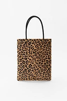 ANIMAL PRINT LEATHER BAG