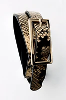 ANIMAL PRINT THIN BELT