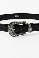 COWBOY BUCKLE BELT