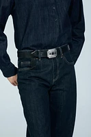 WROUGHT BUCKLE COWBOY BELT