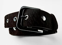 STUDDED LEATHER BELT