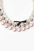 3-PACK OF PEARL NECKLACES