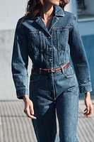 Z1975 LONG DENIM JUMPSUIT