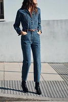 Z1975 LONG DENIM JUMPSUIT