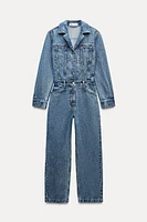 Z1975 LONG DENIM JUMPSUIT