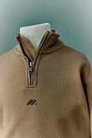 ZIP SWEATSHIRT