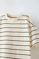 TWO-PACK OF PLAIN AND STRIPED T-SHIRTS