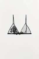 MESH LACE BRALETTE