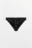 SATIN EFFECT PANTIES