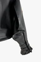 LEATHER TOP X STEFANO PILATI