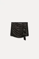 RUFFLED SPARKLE SKORT