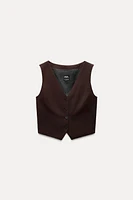 VEST WITH SIDE VENTS