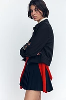 SHORT LAPEL COLLAR JACKET