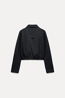 SHORT LAPEL COLLAR JACKET