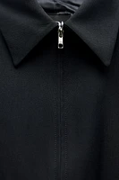 SHORT LAPEL COLLAR JACKET