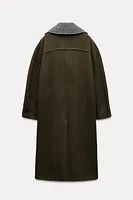 WOOL BLEND COAT ZW COLLECTION