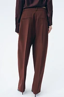 WIDE FIT PANTS WITH DARTS ZW COLLECTION