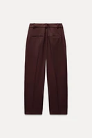 WIDE FIT PANTS WITH DARTS ZW COLLECTION