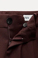 WIDE FIT PANTS WITH DARTS ZW COLLECTION