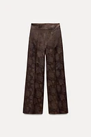 JACQUARD PANTS ZW COLLECTION