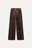 JACQUARD PANTS ZW COLLECTION