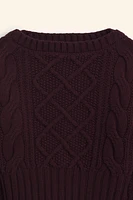 100% WOOL KNIT SWEATER