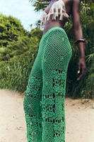 CROCHET KNIT PANTS