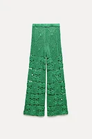 CROCHET KNIT PANTS