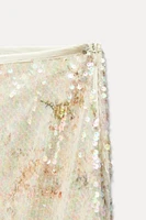 SEQUIN SKIRT