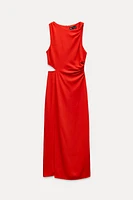 CUT OUT MAXI DRESS