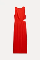 CUT OUT MAXI DRESS