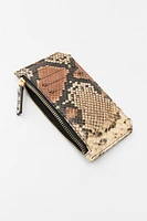 ANIMAL PRINT LEATHER WALLET