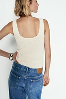 RUSTIC RIBBED TOP