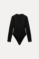 LONG SLEEVE COTTON BODYSUIT