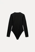 LONG SLEEVE COTTON BODYSUIT