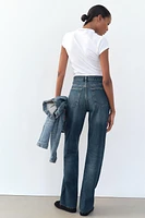 FULL LENGTH TRF HIGH RISE WIDE LEG JEANS