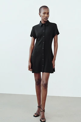 MINI SHIRT DRESS