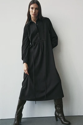 BUTTONED SHIRT DRESS ZW COLLECTION