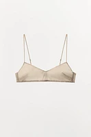 SILK BLEND BANDEAU BRALETTE