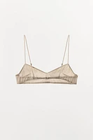 SILK BLEND BANDEAU BRALETTE