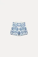 EMBROIDERED SHORTS ZW COLLECTION