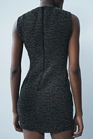 BEADED SHORT DRESS ZW COLLECTION