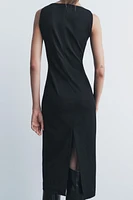 SLEEVELESS MIDI DRESS ZW COLLECTION