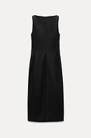 SLEEVELESS MIDI DRESS ZW COLLECTION