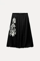 EMBROIDERED BALLOON SKIRT ZW COLLECTION